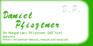 daniel pfisztner business card